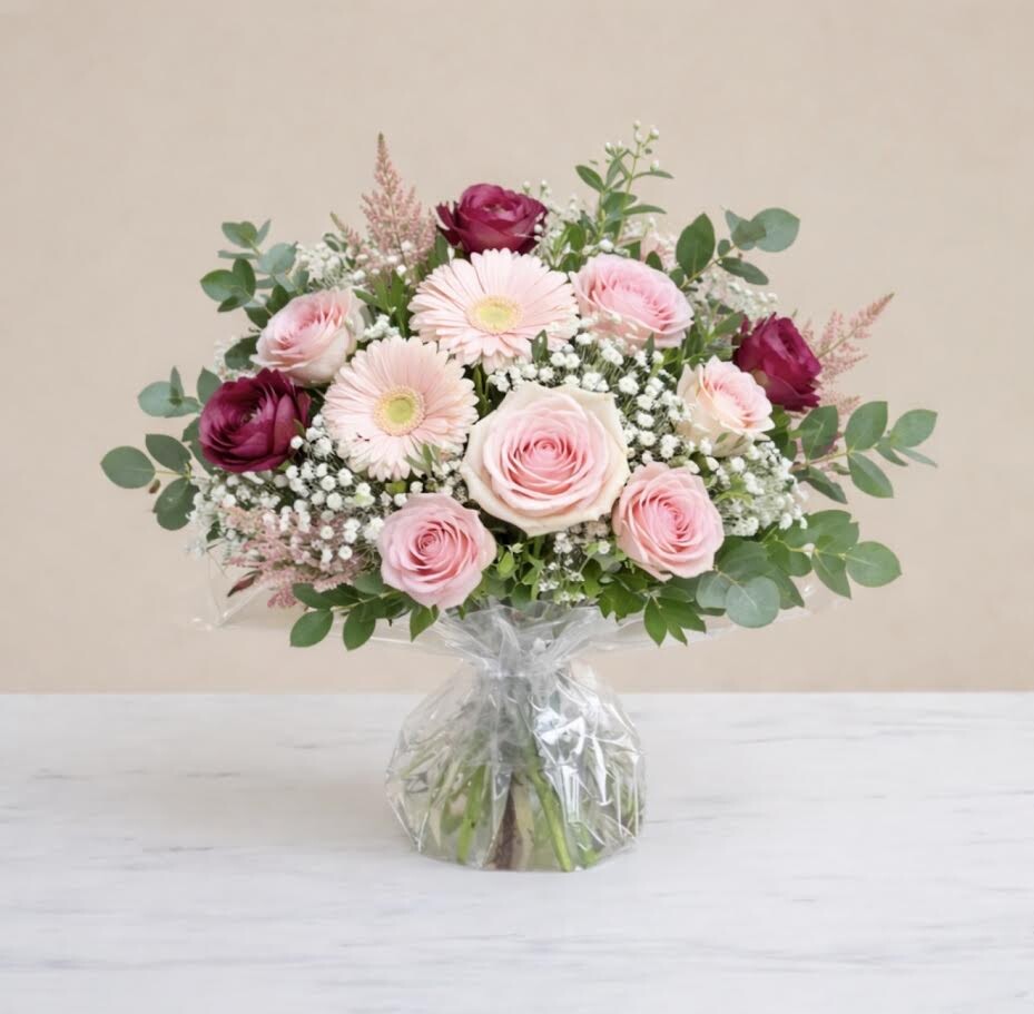 Bouquet Bulles Pastel (photo non contractuelle)